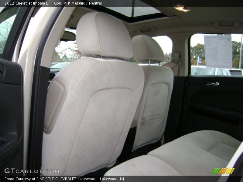 Gold Mist Metallic / Neutral 2012 Chevrolet Impala LT