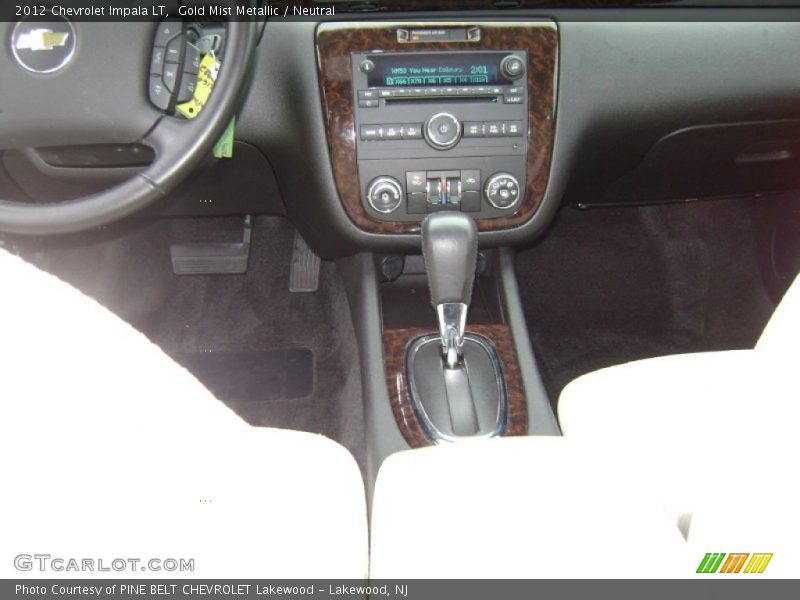 Gold Mist Metallic / Neutral 2012 Chevrolet Impala LT