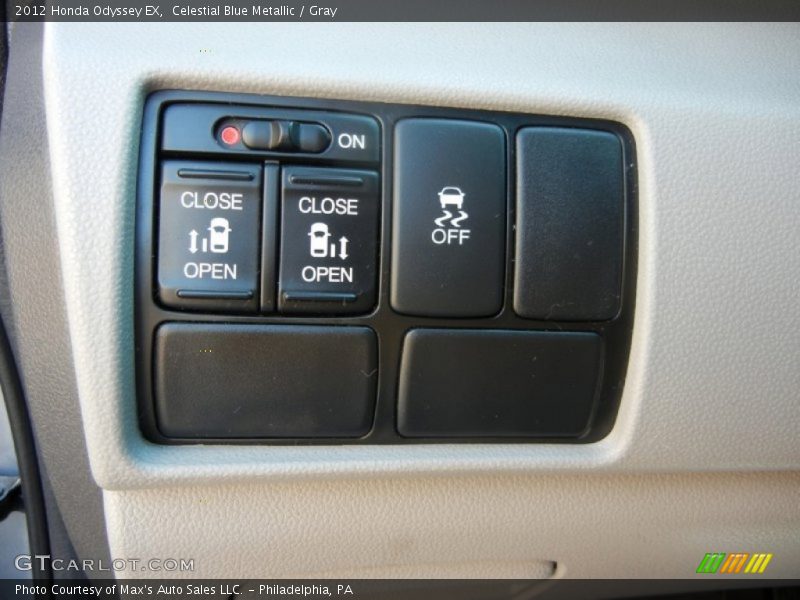 Celestial Blue Metallic / Gray 2012 Honda Odyssey EX