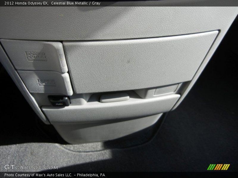 Celestial Blue Metallic / Gray 2012 Honda Odyssey EX