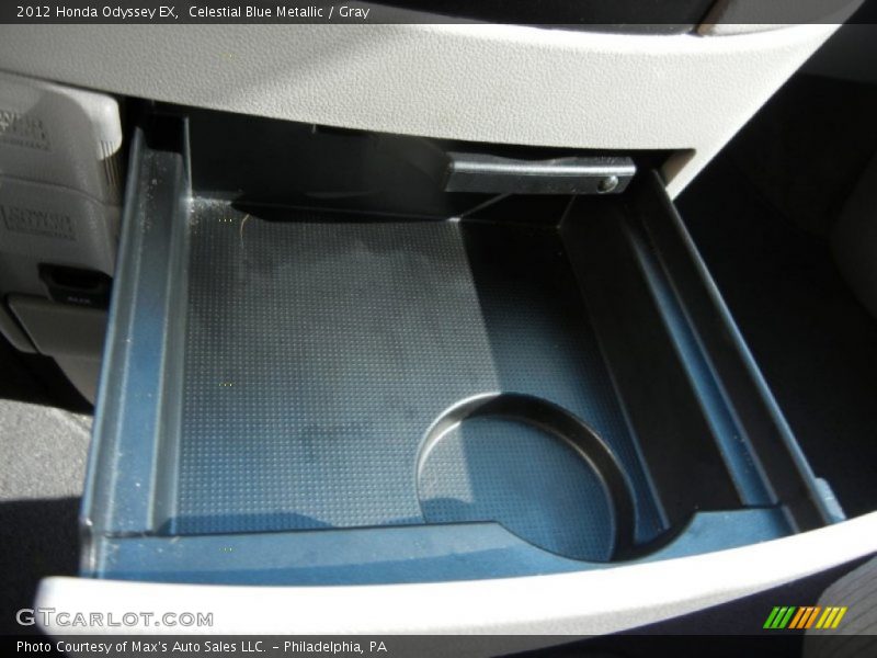 Celestial Blue Metallic / Gray 2012 Honda Odyssey EX