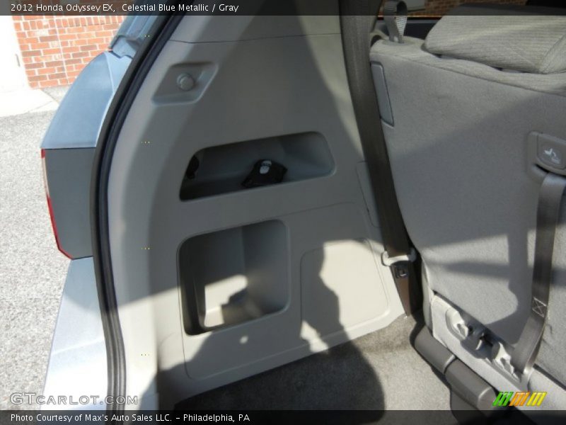 Celestial Blue Metallic / Gray 2012 Honda Odyssey EX