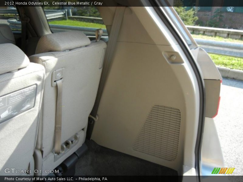 Celestial Blue Metallic / Gray 2012 Honda Odyssey EX