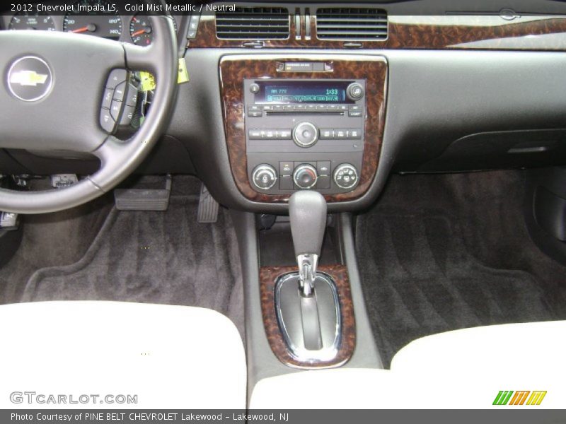 Gold Mist Metallic / Neutral 2012 Chevrolet Impala LS