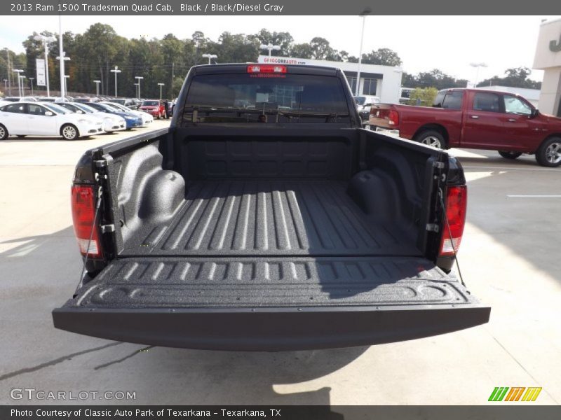 Black / Black/Diesel Gray 2013 Ram 1500 Tradesman Quad Cab