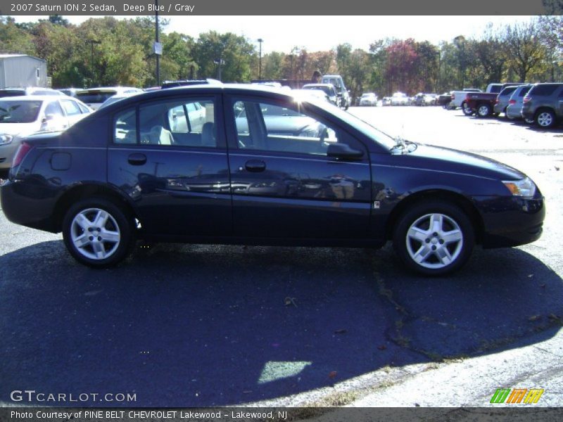 Deep Blue / Gray 2007 Saturn ION 2 Sedan