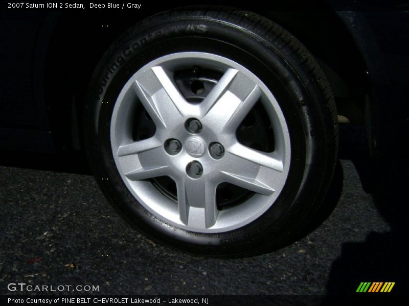 Deep Blue / Gray 2007 Saturn ION 2 Sedan