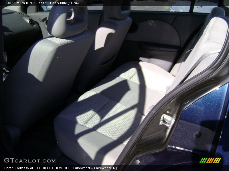 Deep Blue / Gray 2007 Saturn ION 2 Sedan