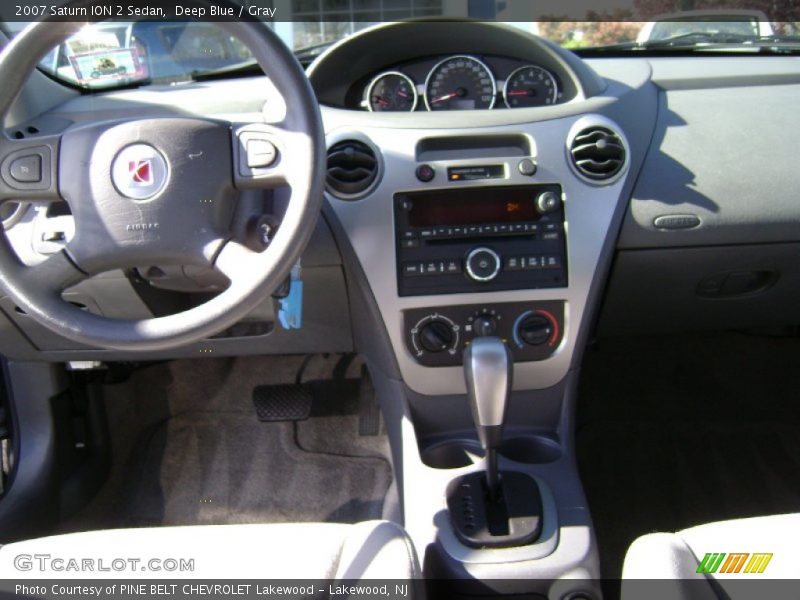 Deep Blue / Gray 2007 Saturn ION 2 Sedan