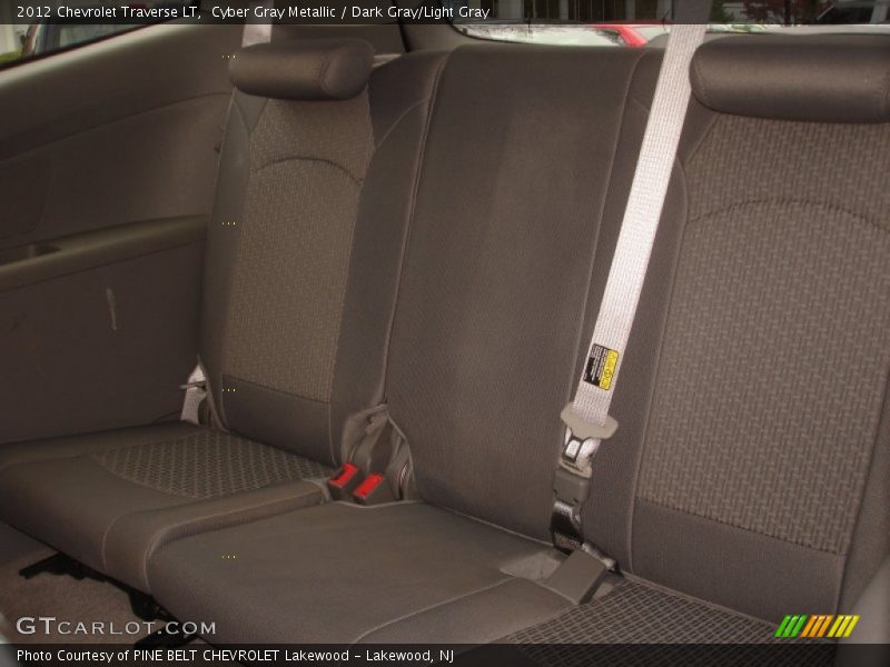 Cyber Gray Metallic / Dark Gray/Light Gray 2012 Chevrolet Traverse LT