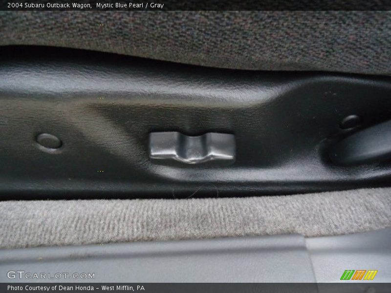 Mystic Blue Pearl / Gray 2004 Subaru Outback Wagon