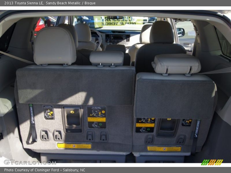 Sandy Beach Metallic / Bisque 2013 Toyota Sienna LE