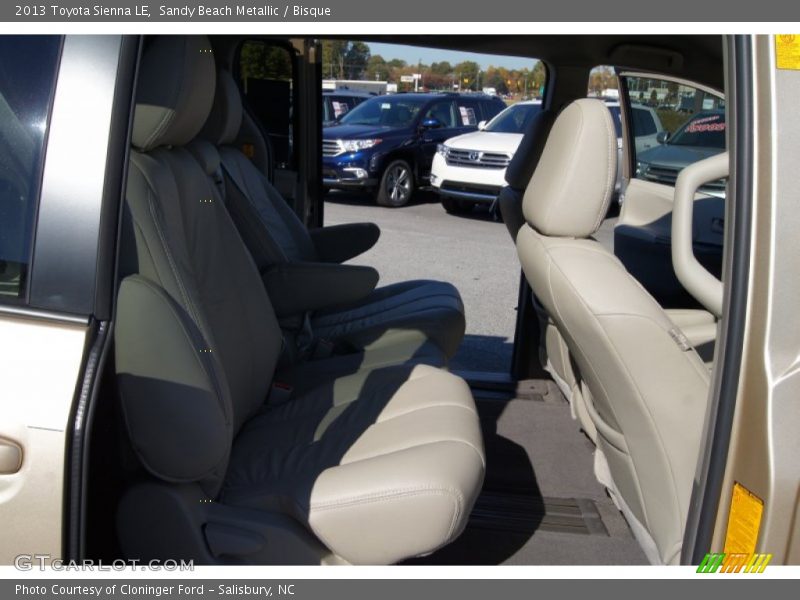 Sandy Beach Metallic / Bisque 2013 Toyota Sienna LE