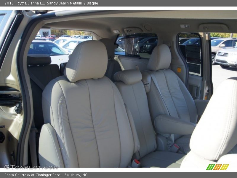 Sandy Beach Metallic / Bisque 2013 Toyota Sienna LE