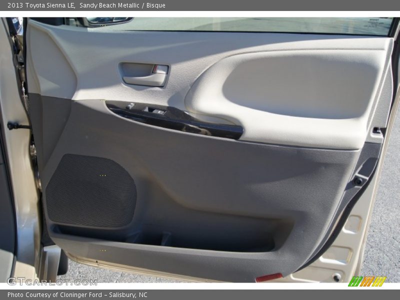 Sandy Beach Metallic / Bisque 2013 Toyota Sienna LE