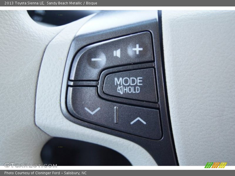 Sandy Beach Metallic / Bisque 2013 Toyota Sienna LE
