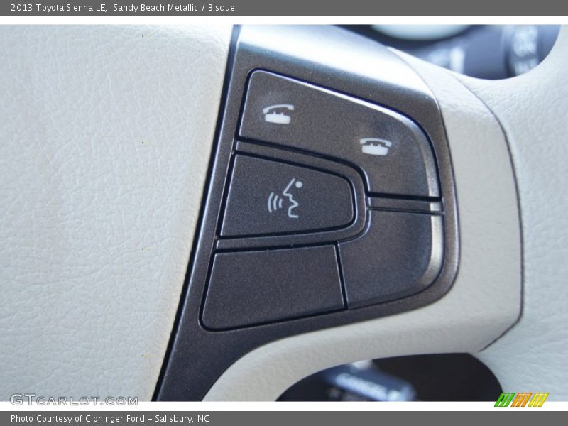 Sandy Beach Metallic / Bisque 2013 Toyota Sienna LE