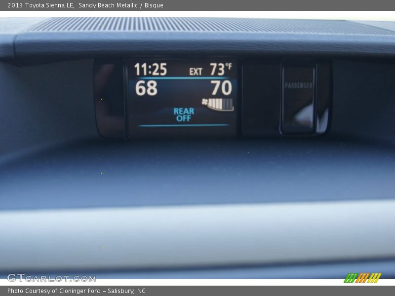 Sandy Beach Metallic / Bisque 2013 Toyota Sienna LE