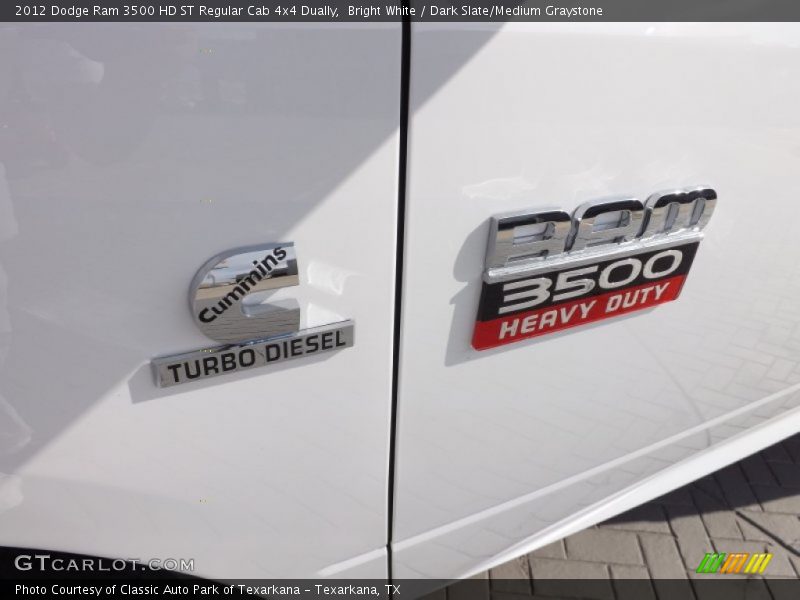  2012 Ram 3500 HD ST Regular Cab 4x4 Dually Logo
