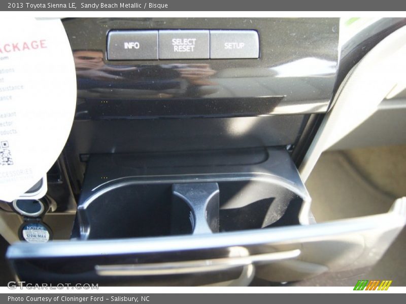Sandy Beach Metallic / Bisque 2013 Toyota Sienna LE
