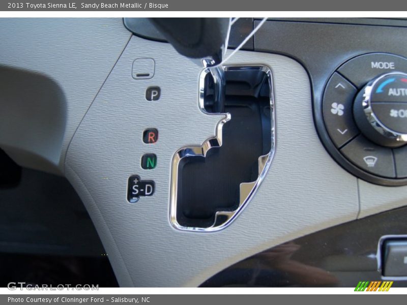 Sandy Beach Metallic / Bisque 2013 Toyota Sienna LE