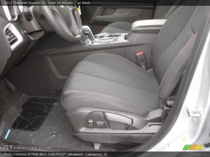 Silver Ice Metallic / Jet Black 2013 Chevrolet Equinox LS