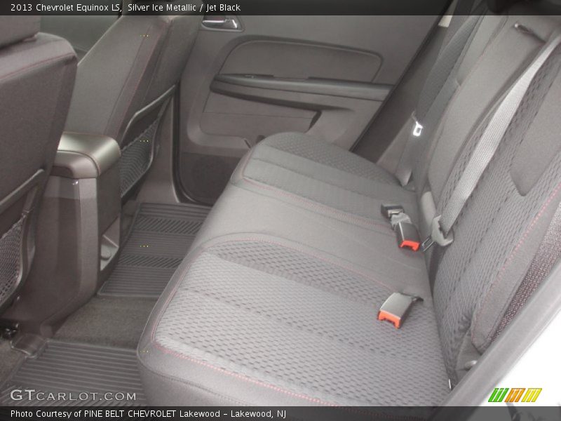 Silver Ice Metallic / Jet Black 2013 Chevrolet Equinox LS