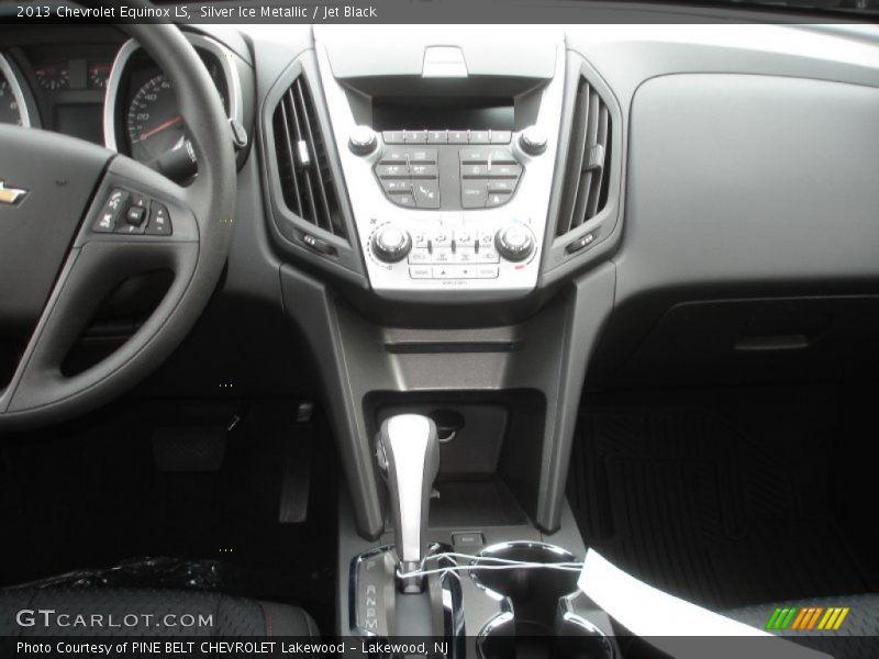 Silver Ice Metallic / Jet Black 2013 Chevrolet Equinox LS