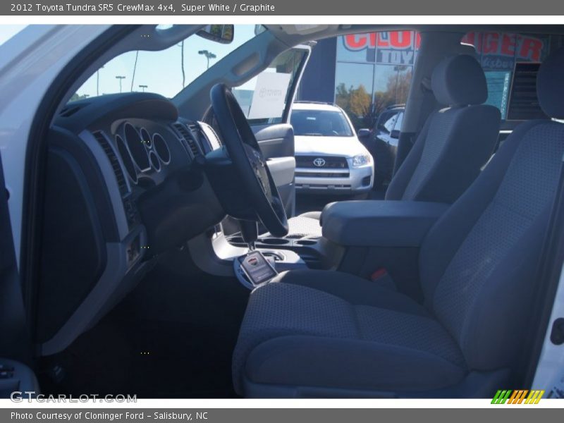 Super White / Graphite 2012 Toyota Tundra SR5 CrewMax 4x4