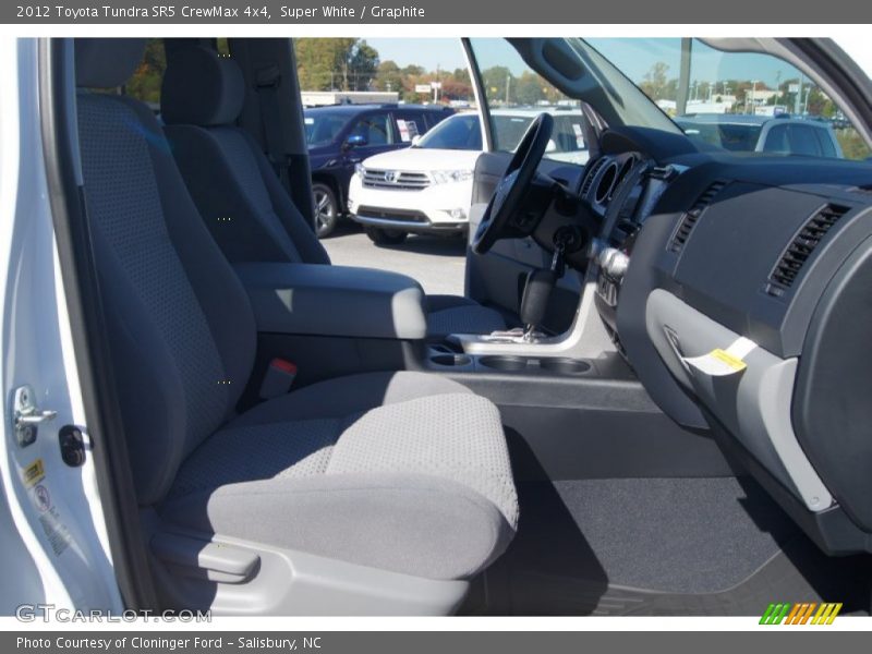Super White / Graphite 2012 Toyota Tundra SR5 CrewMax 4x4
