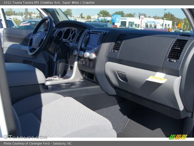 Super White / Graphite 2012 Toyota Tundra SR5 CrewMax 4x4