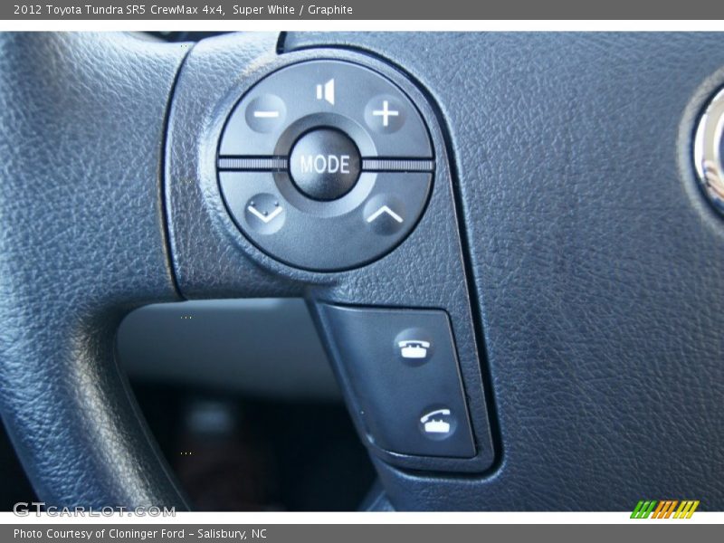 Super White / Graphite 2012 Toyota Tundra SR5 CrewMax 4x4