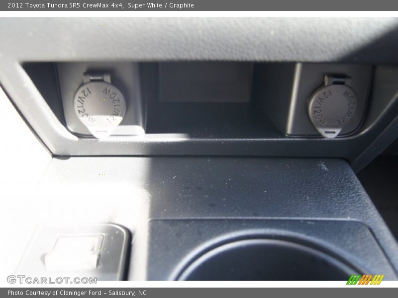 Super White / Graphite 2012 Toyota Tundra SR5 CrewMax 4x4