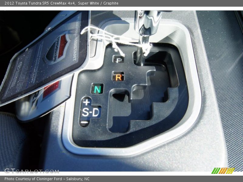 Super White / Graphite 2012 Toyota Tundra SR5 CrewMax 4x4