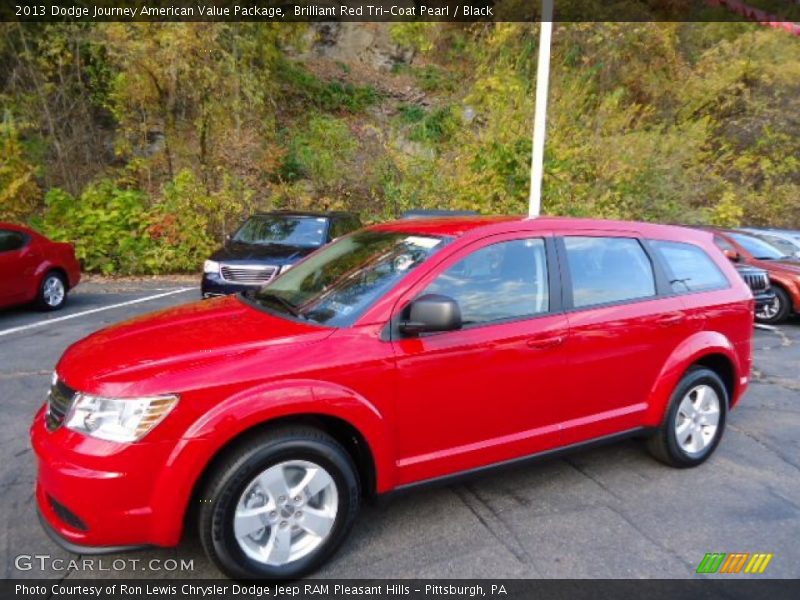  2013 Journey American Value Package Brilliant Red Tri-Coat Pearl