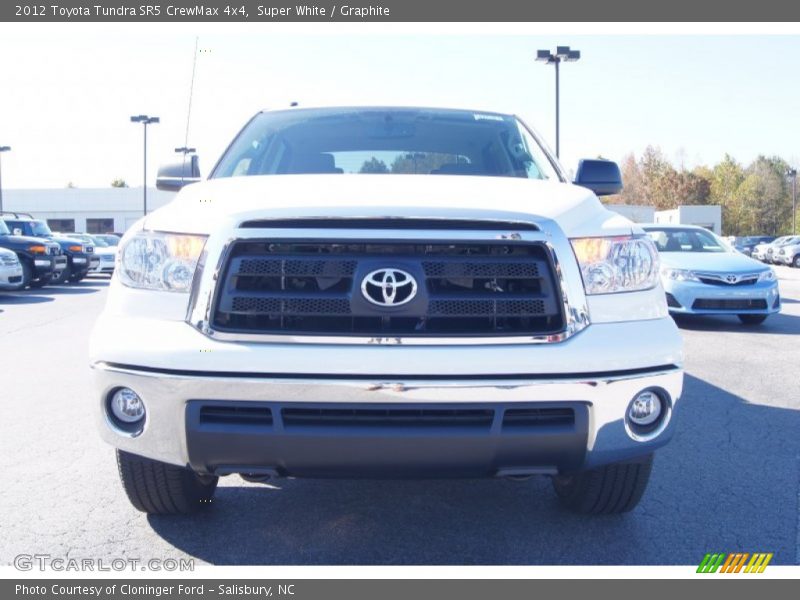 Super White / Graphite 2012 Toyota Tundra SR5 CrewMax 4x4