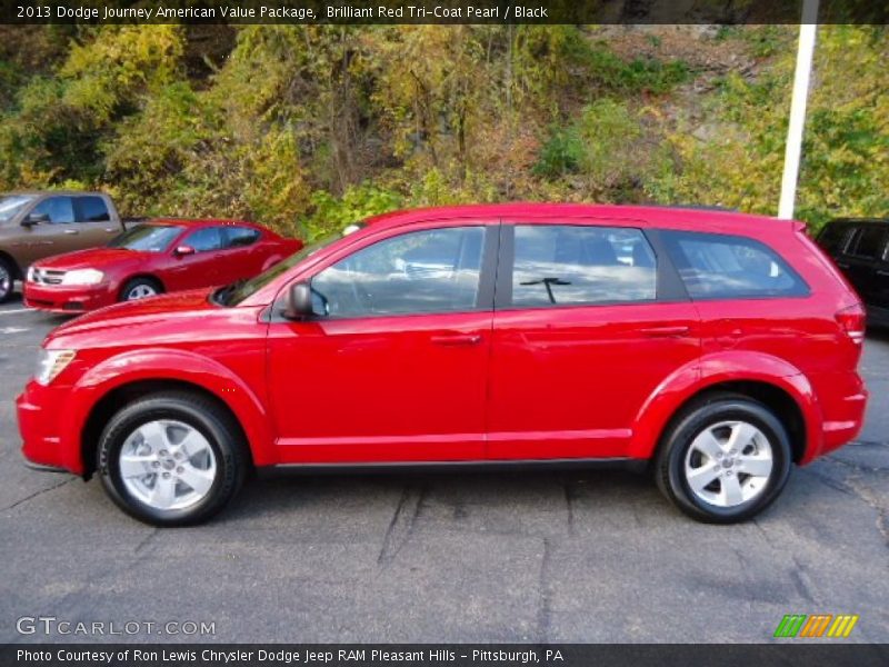  2013 Journey American Value Package Brilliant Red Tri-Coat Pearl