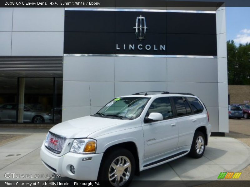 Summit White / Ebony 2008 GMC Envoy Denali 4x4