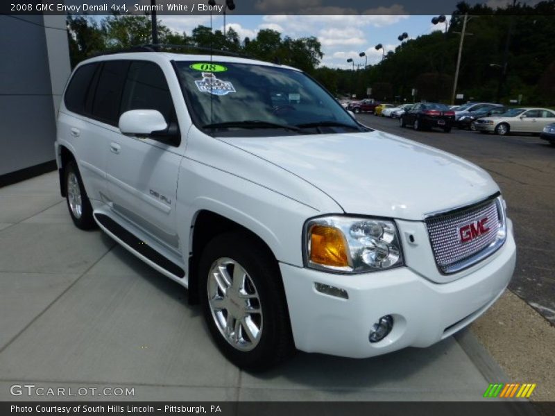 Summit White / Ebony 2008 GMC Envoy Denali 4x4
