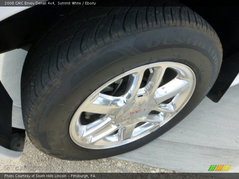 Summit White / Ebony 2008 GMC Envoy Denali 4x4