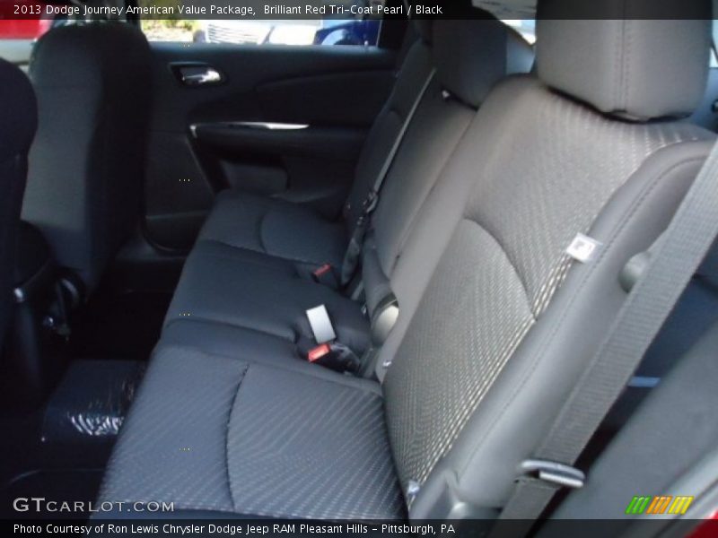 Rear Seat of 2013 Journey American Value Package