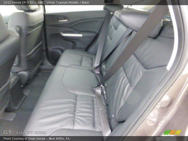 Urban Titanium Metallic / Black 2013 Honda CR-V EX-L AWD