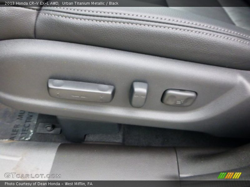 Urban Titanium Metallic / Black 2013 Honda CR-V EX-L AWD