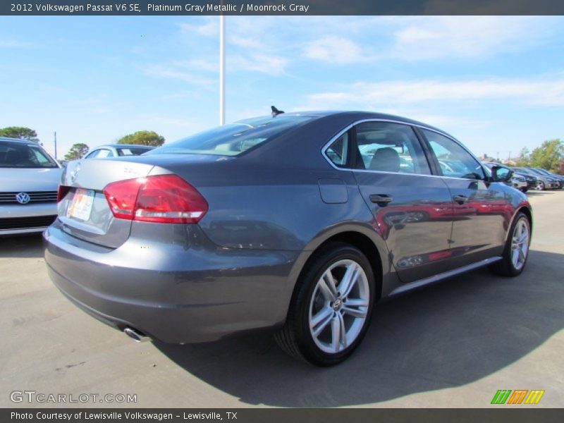 Platinum Gray Metallic / Moonrock Gray 2012 Volkswagen Passat V6 SE