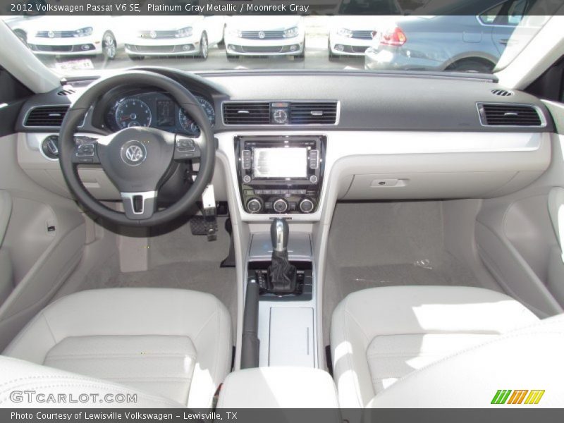 Platinum Gray Metallic / Moonrock Gray 2012 Volkswagen Passat V6 SE