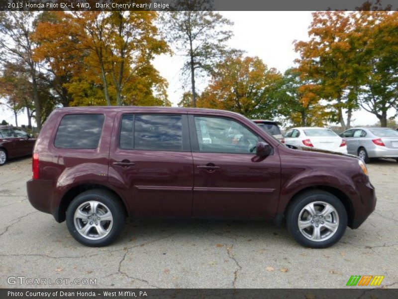  2013 Pilot EX-L 4WD Dark Cherry Pearl