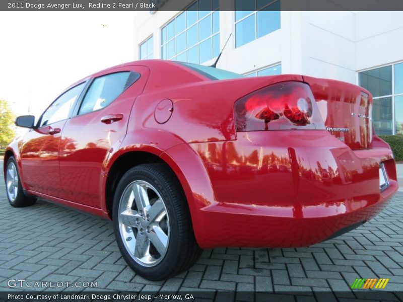 Redline 2 Pearl / Black 2011 Dodge Avenger Lux