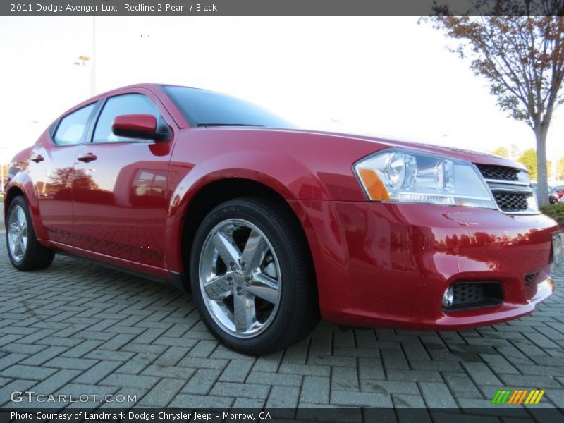 Redline 2 Pearl / Black 2011 Dodge Avenger Lux