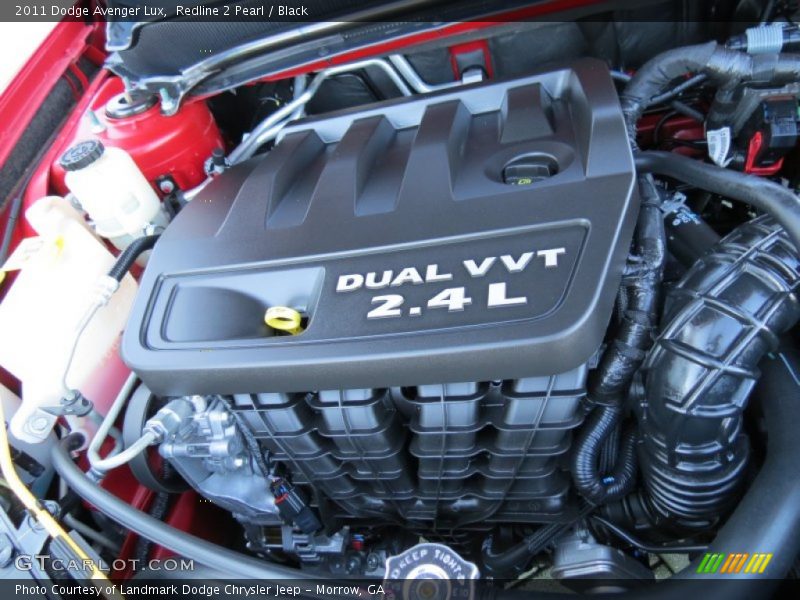 Redline 2 Pearl / Black 2011 Dodge Avenger Lux