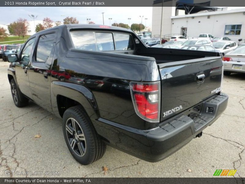 Crystal Black Pearl / Black 2013 Honda Ridgeline Sport